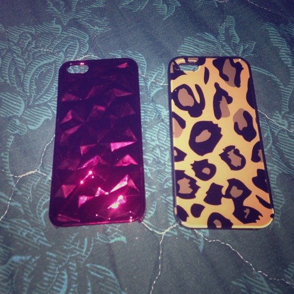 Two iPhone 5 /5s cases