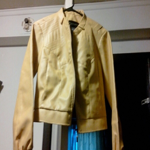 Mustard yellow jacket