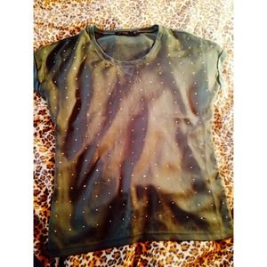 ✨THE LIMITED FOREST GREEN BLOUSE WITH GOLD