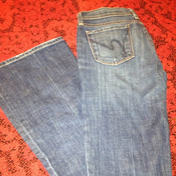 Citizens of humanity low waist flare jeans