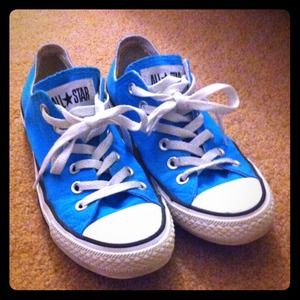 Blue converse