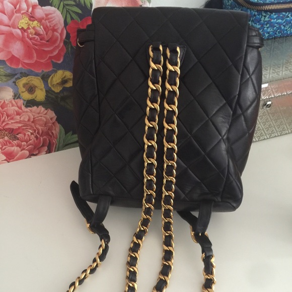 Authentic Chanel Backpack Classic Black Sold - Picture 3 of 4