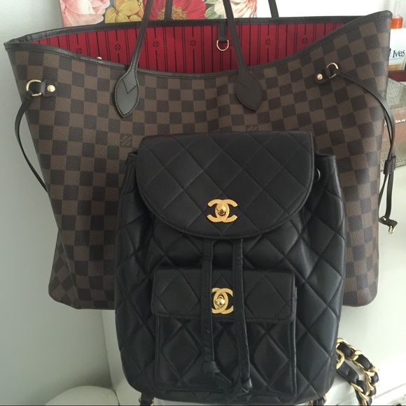 Authentic Chanel Backpack Classic Black Sold - Picture 4 of 4