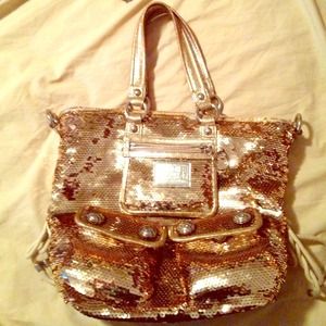 Limited edition coach sequin bag and wallet👜❤️