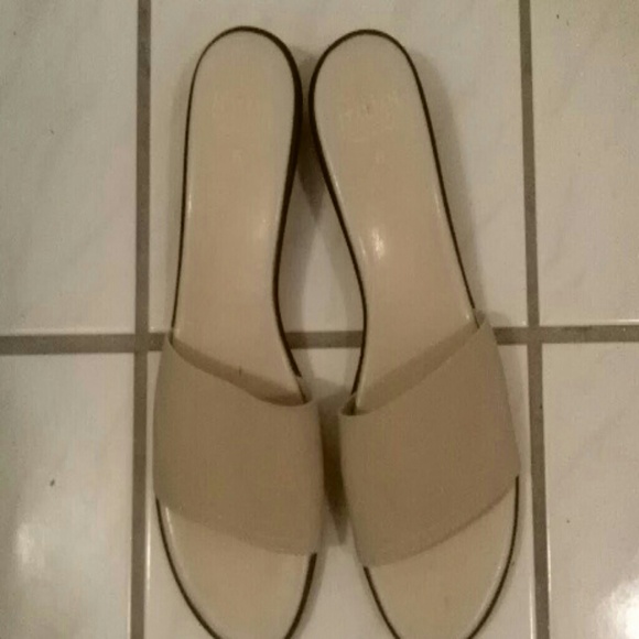 New Italian shoes tan an black