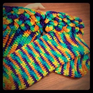 Custom hand crotched slippers