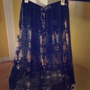 Vera Wang High-Low Skirt