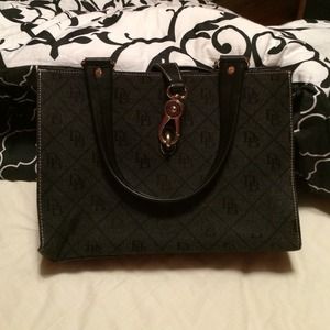 REDUCED!!! Dooney & Bourke Black Monogram bag