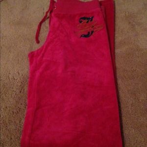 Juicy Couture velour pants