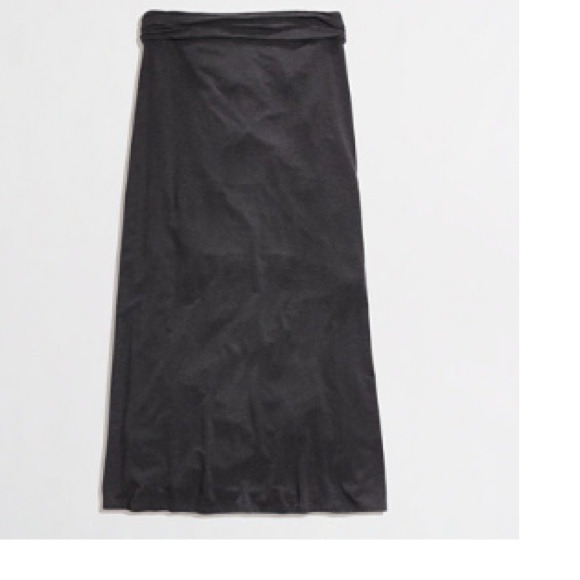 J. CEW JERSEY FOLDOVER MAXISKIRT