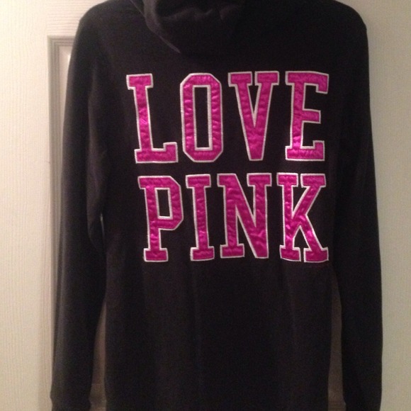 VS pink black jacket!