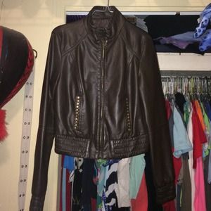 Leather jacket