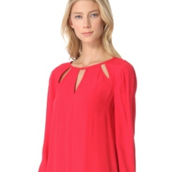 BCBGMAXAZRIA Emmalise Keyhole Dress