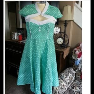 Hell bunny vixen XL swing Betty page dress