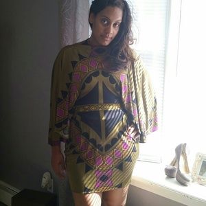 *REDUCED* Retro Print Dress