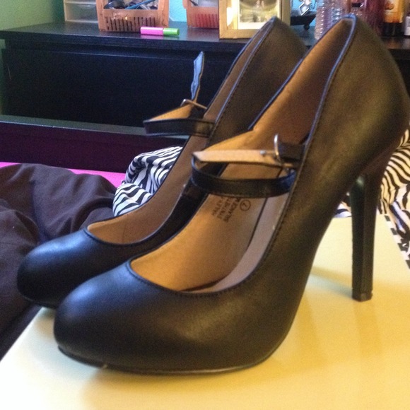 Black heels