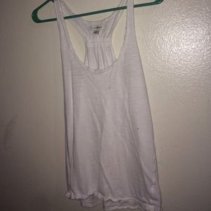 white tank top