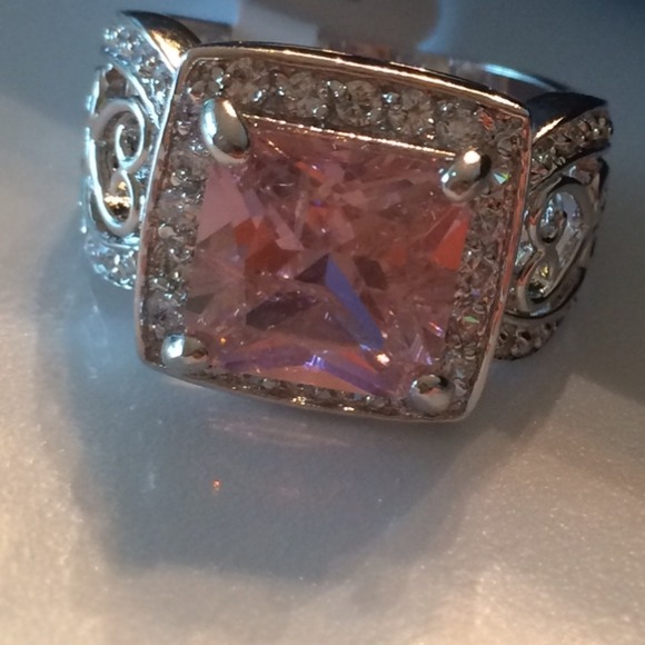 Pink and white ring!
