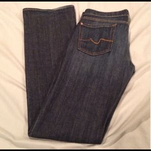 Size 29 "7 for all Mankind" jeans