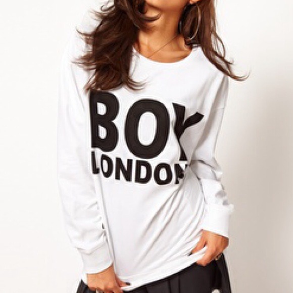 🌀LAST CHANCE🌀 BOY LONDON White Sweatshirt