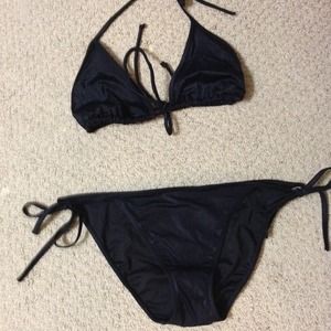 Victoria's Secret black string bikini