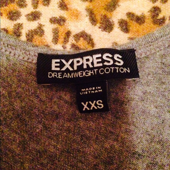 ✨EXPRESS GRAY STUDDED RACERBACK TANK - Picture 3 of 3