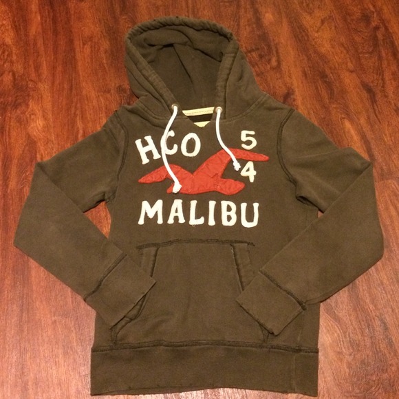 Brown Hollister sweatshirt
