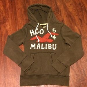Brown Hollister sweatshirt