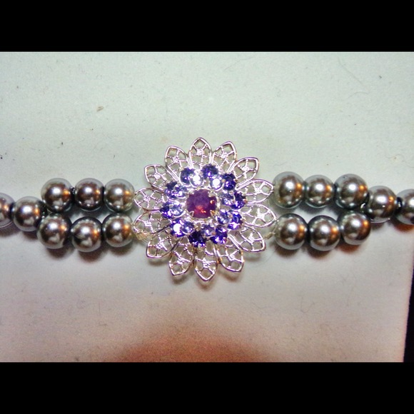 Handcrafted  Sunflower Bracelet