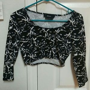Cat crop top