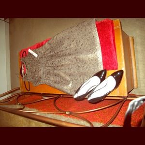 A beautiful  new gold dress simple elegance.