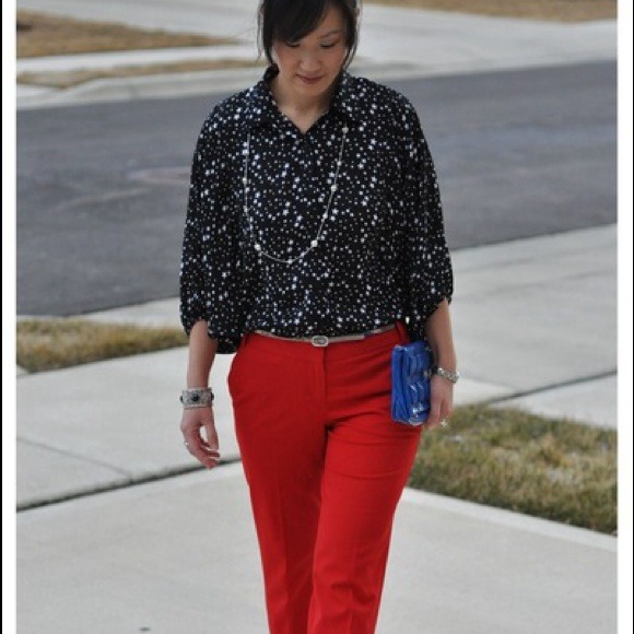 Sans Souci Tops - Star printed blouse!