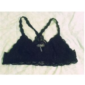 Black lace bralett(negotiable price)