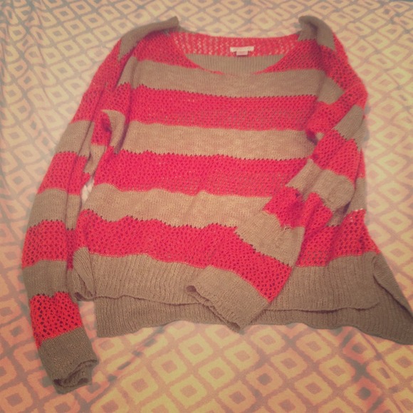 Comfy long sleeved crochet shirt