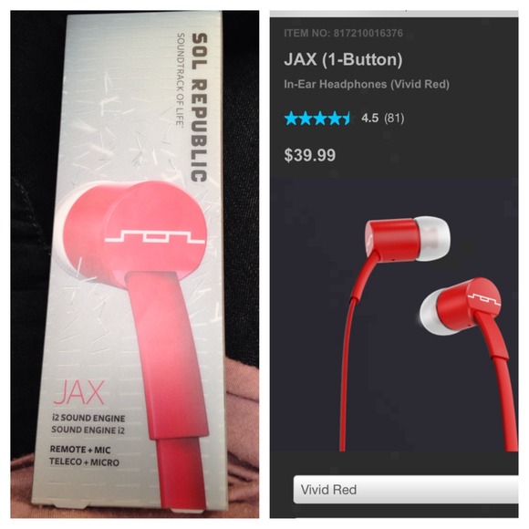 Solo Republic Earphones - Picture 1 of 1