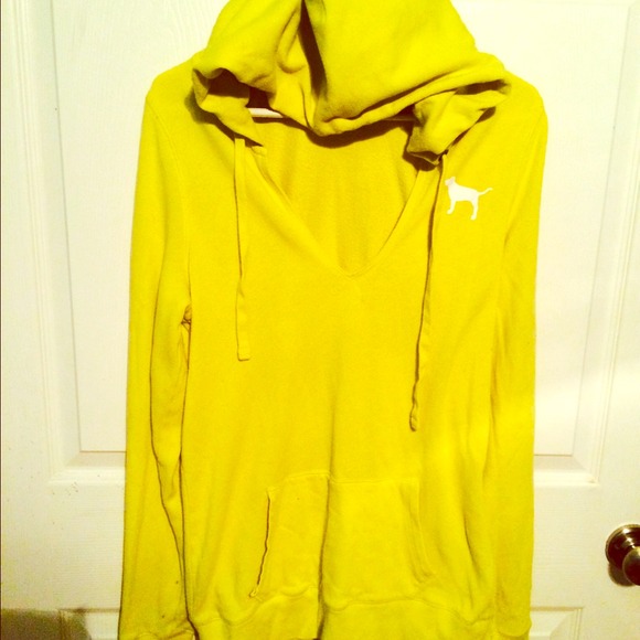 Victoria's Secret yellow hoodie