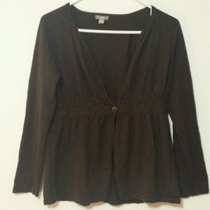 Small Brown J.Jill Sweater