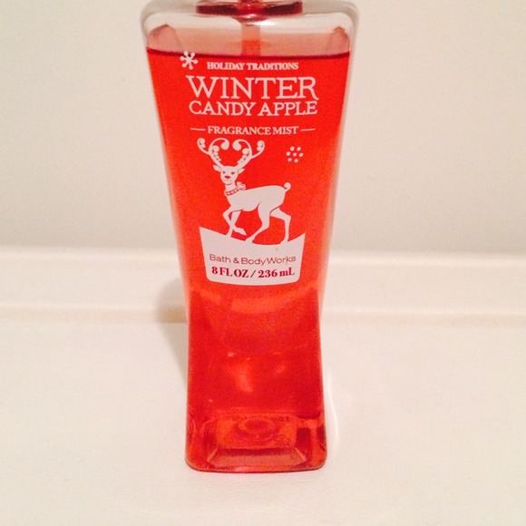 Winter candy apple fragrance bath and body works