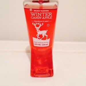 Winter candy apple fragrance bath and body works