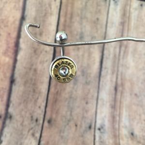Bullet belly ring