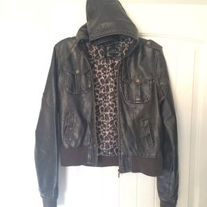Leather jacket