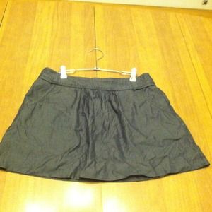 J.Crew Blue Chambray miniskirt Sz.4 sold