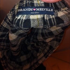 brandy Melville plaid skirt