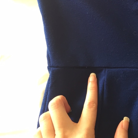 Blue tobi body con dress - Picture 4 of 5