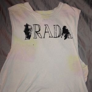 👉SUPER RARE👈 UNIF pRADa Muscle Tank!