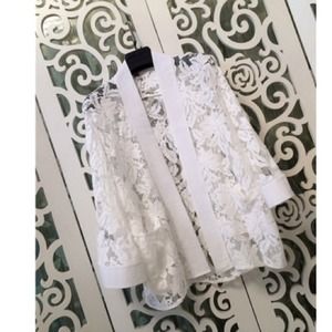 Brand new Beautiful white cover up!!