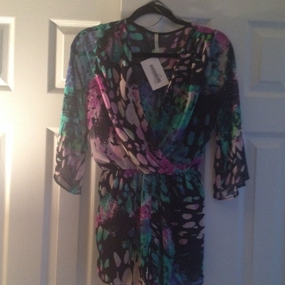 Multi Colored Romper. From Shop Hopes.