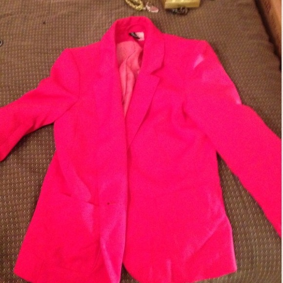 ***REDUCED PRICE*** H&M Hot Pink Blazer