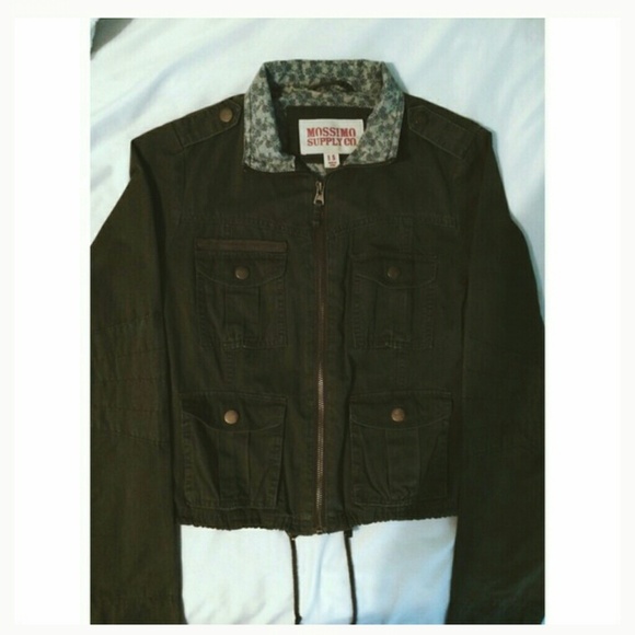 Green cargo jacket