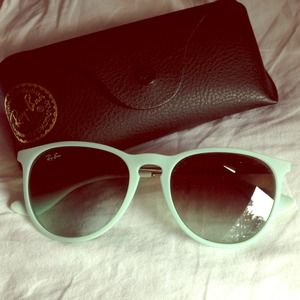 Mint Green RayBan sunglasses